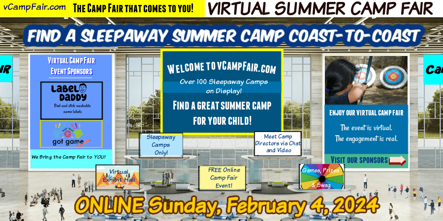 Virtual Camp Fair Banner